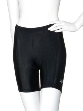 Dziecięce spodenki rowerowe XLC Kids TR-S03 czarne / Rozmiar: 140