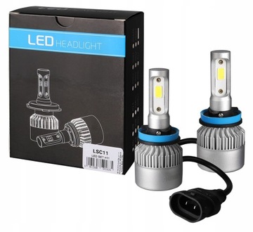 ŻARÓWKI H11 M-TECH LED SET CANBUS 80W 12/24V 6500K