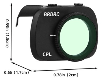Zestaw filtrów do DJI Mavic Mini / 2 / SE - CPL / ND8PL / ND16PL / ND32PL