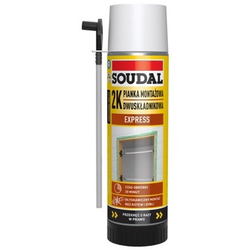 SOUDAFOAM 2K ПЕНА SOUDAL PISTOL 400мл