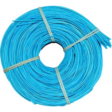 RATTAN CZYSTY NIEBIESKI materiał do wyplatania koszy 2,25mm 0,25 KG