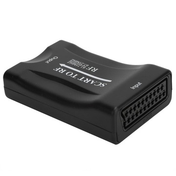 Konwerter SCART na RF Adapter wideo Konwerter