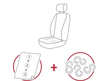 Комплект ковриков PRO передний, серый Opel