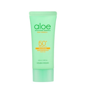 HOLIKA HOLIKA Aloe Waterproof Sun Gel KREM ŻEL PRZECIWSŁONECZNY SPF50 100ml