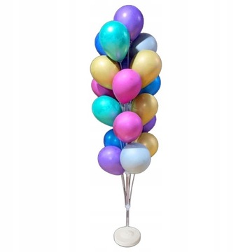 STOJAK STELAŻ NA BALONY DEKORACJA na wesele URODZINY bukiet balonowy 160cm