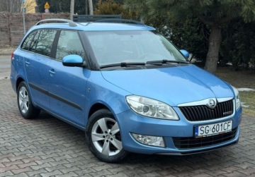 Skoda Fabia II Kombi Facelifting 1.2 TDI CR DPF 75KM 2014 Skoda Fabia Greenline 1.2 TDi 75KM Clima Bezwypadkowy SERWIS SUPER STAN, zdjęcie 9