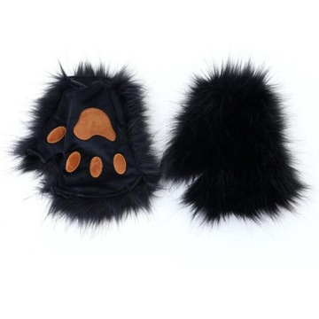 Игровой костюм кошки с плюшевыми ушками и хвостом