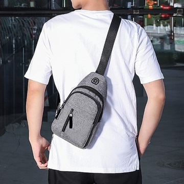 Chest Crossbody Bag, wodoszczelna, lekka torba na klatkę piersiową,