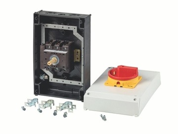 P3-63/EA/SVB/N Кулачковый переключатель 0-1 4П 63А 37кВт для встраиваемого 010398 EATON