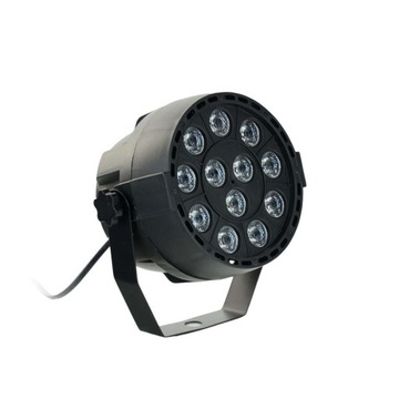 Светодиодный прожектор PAR RGB 18 Вт DMX с автоматическим затуханием звука и стробо-прожектором для вечеринок