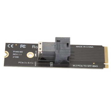 Адаптер M.2 PCIE 4.0 — SFF8643 U2 Адаптер M.2