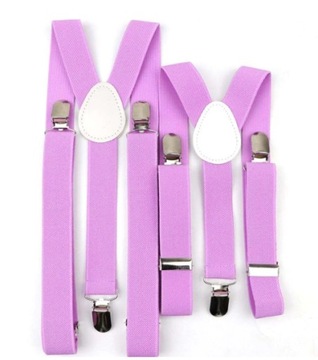 SZELKI MĘSKIE i SZELKI DZIECIĘCE fioletowe wrzos