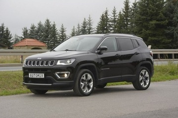 Jeep Compass II SUV 1.4 MultiAir 140KM 2018 Jeep Compass 1.4 Turbo nawi skóra gwarancja, zdjęcie 2