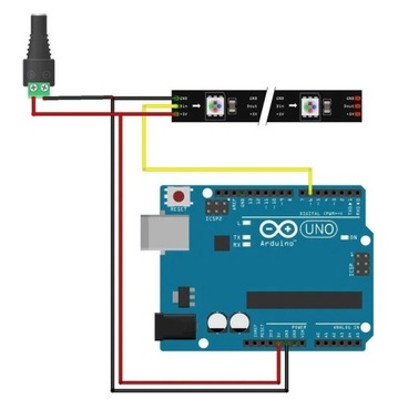 Адресные светодиоды WS2812b 30 светодиодов/м ARGB Белые [5 м]