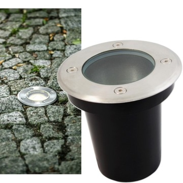 NAJAZDOWA oprawa LAMPA DOGRUNTOWA gu10 LED 230V IP67 fi100mm oświetlenie