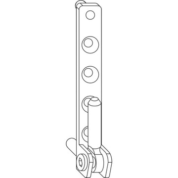 ZAWIAS DOLNY WINKHAUS DO OKNA DRZWI BALKONOWYCH ZAŚLEPKA GRATIS BIAŁY
