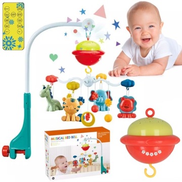 КАРУСЕЛЬ ДЛЯ ИГРАЮЩЕЙ МУЗЫКАЛЬНОЙ ШКАЛКИ ДЛЯ кроватки от DESIGN