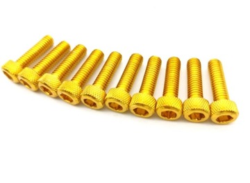 10pcs colorful universal 6MM racing motocross part kit fairing dirt pit