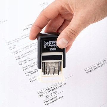 D.RECT DATOWNIK PIECZĄTKA BIUROWA PIECZĄTKA Z DATĄ