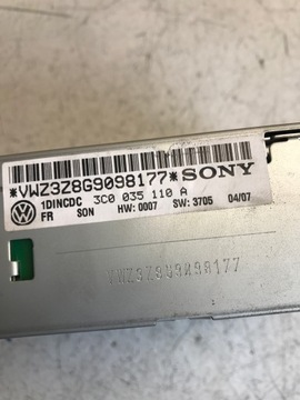 CD-ЧЕЙНДЖЕР PASSAT B6 3C0035110A