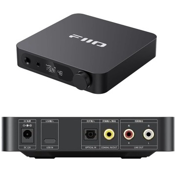Biurkowy wzmacniacz słuchawkowy DAC USB HIFI FIIO K11 czarny