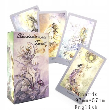 Shadows Tarot 78 kart Karty tarota do gry towarzyskiej