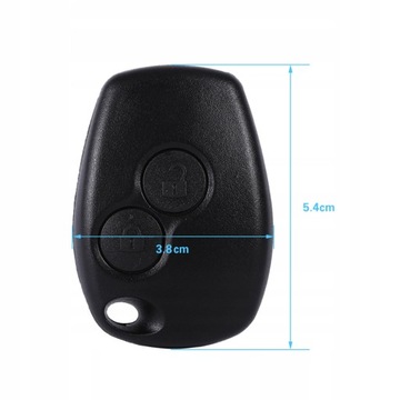 УДАЛЕННЫЙ КОРПУС КЛЮЧА KANGOO II KEY