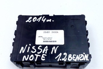 MODUL POHODĚ NISSAN NOTE (E12) 284B13VU0A 1.2L GASOLINE 59KW 2014