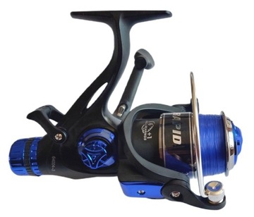 НИЗКОСКОРОСТНАЯ КАТУШКА 6+1 RAPID 3000B ДЛЯ КАРПА С ВЕРЕВКОЙ