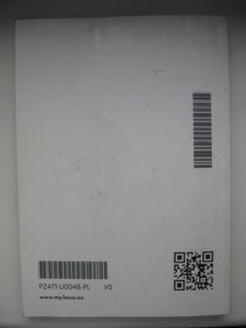 LEXUS IS 300 książka obsługi LEXUS IS300 2.0T 15-20 instrukcja obsługi PL