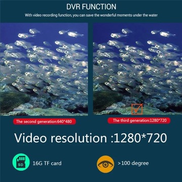 9-дюймовый 1080P DVR рыболокатор подводная камера для рыбалки HD 1280*720 экран