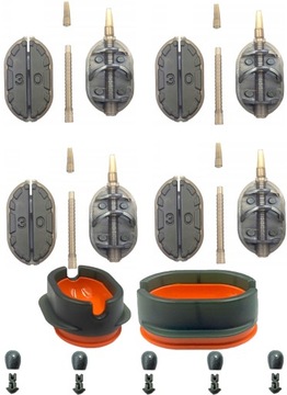 ZESTAW 4x Podajnik arc QTS 20g SZYBKOZŁĄCZKI + FOREMKA