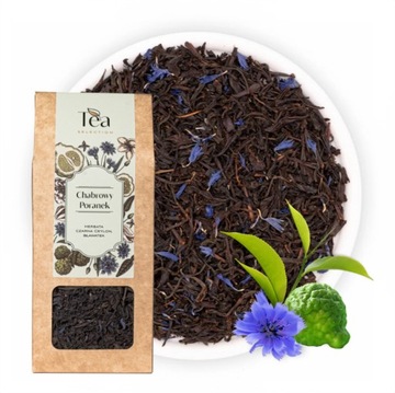 Herbata Czarna EARL GREY Z BŁAWATKIEM Chabrowy Poranek Tea Selection 50g