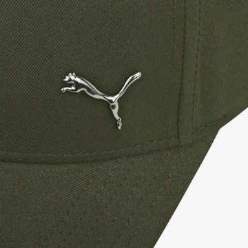 Czapka z Daszkiem Puma Metal Cat Cup Bejsbolówka Khaki Metalowe Logo