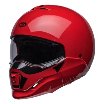 KASK MODUŁOWY BELL BROOZER DUPLET RED CZERWONY POŁYSK Rozmiar L