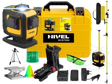 NIVEL SYSTEM CL4D-B 4X360 LASER KRZYŻOWY NIWELATOR