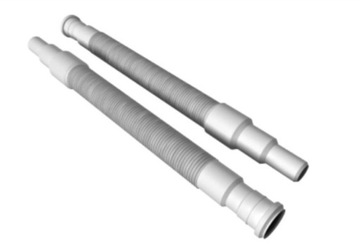 AKCES Złączka biała redukcja z kielichem 50mm x 50/40/32mm 50cm 23028