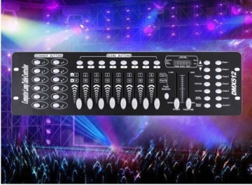 КОНСОЛЬ СВЕТОВОГО ОСВЕЩЕНИЯ СЦЕНЫ DMX512 192 ЕВРОПЕЙСКИЙ СТАНДАРТ