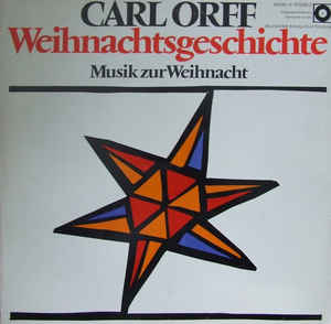 CARL ORFF WEIHNACHTSGESCHICHTE BOŻE NARODZENIE W87
