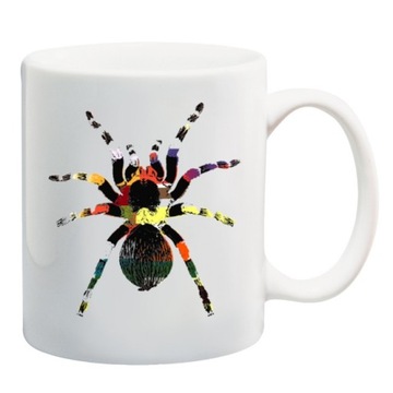 KUBEK pająk pająki ptasznik tarantula wzory