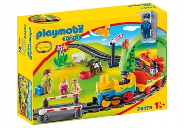ZESTAW KLOCKI PLAYMOBIL 70179 MOJA PIERWSZA KOLEJKA 1.2.3.
