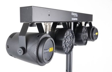 2x LED PAR 2x LASER штатив Комплект освещения