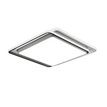 48CM kwadratowa biała lampa sufitowa