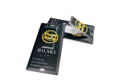 KARTA USB 16 GB MAŁA Z NADRUKIEM LOGO - 10 SZT