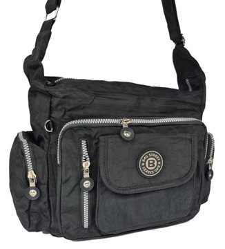 ВМЕСТИМАЯ СУМКА STREET MESSAGE BAG, ЧЕРНАЯ