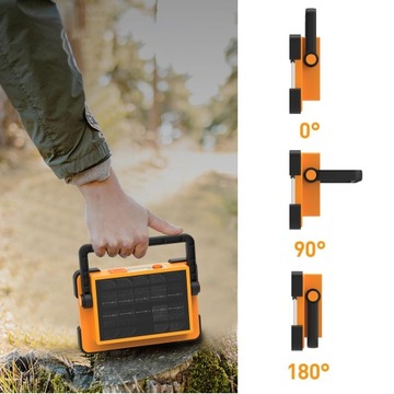 СТРОИТЕЛЬНЫЙ ОСВЕЩЕНИЕ СВЕТОДИОДНЫЙ АККУМУЛЯТОРНЫЙ СОЛНЕЧНЫЙ РАБОЧИЙ ФАР 4 РЕЖИМА