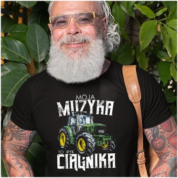Tshirt PREZENT JOHN DEERE z TRAKTOREM XS