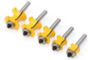 5 шт. ФРЕЗА ДЛЯ ДЕКОРАТИВНЫХ ХВОСТОВИКОВ 8мм тип С.