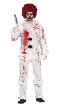 STRÓJ KLAUN MORDERCA KLAUNA KREW HALLOWEEN M