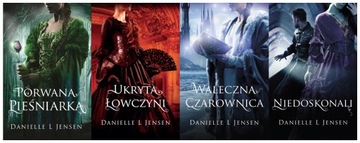 TRYLOGIA KLĄTWY + NIEDOSKONALI Danielle L. Jensen 4 tomy (komplet bez etui)